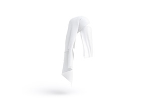 Muslim Woman White Niqab 3d Model