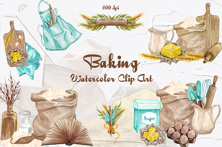 Baking Watercolor Set
