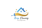 Modern Cleaning Service Logo, a Branding & Logo Template by YUDesignStore (Thumbnail 10 of 10)