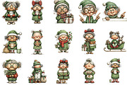 Funny Old Lady Christmas Sublimation, an Illustration by Designking (Thumbnail 2 of 4)