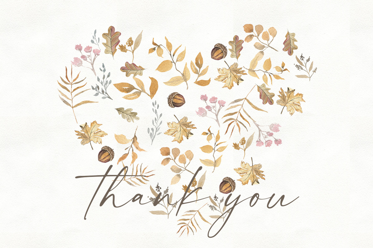 Autumn Watercolor. Cozy Season, an Illustration by Love Watercolor Store (Photo 7 of 7)