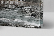 Book Mockup Hardcover (Square), a Print Template by ArtefShop (Thumbnail 4 of 4)
