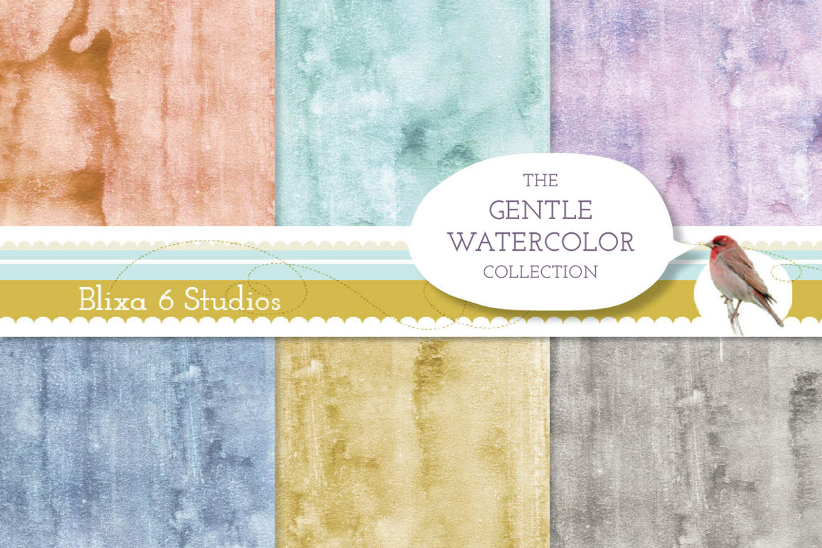 Gentle Watercolor Backgrounds