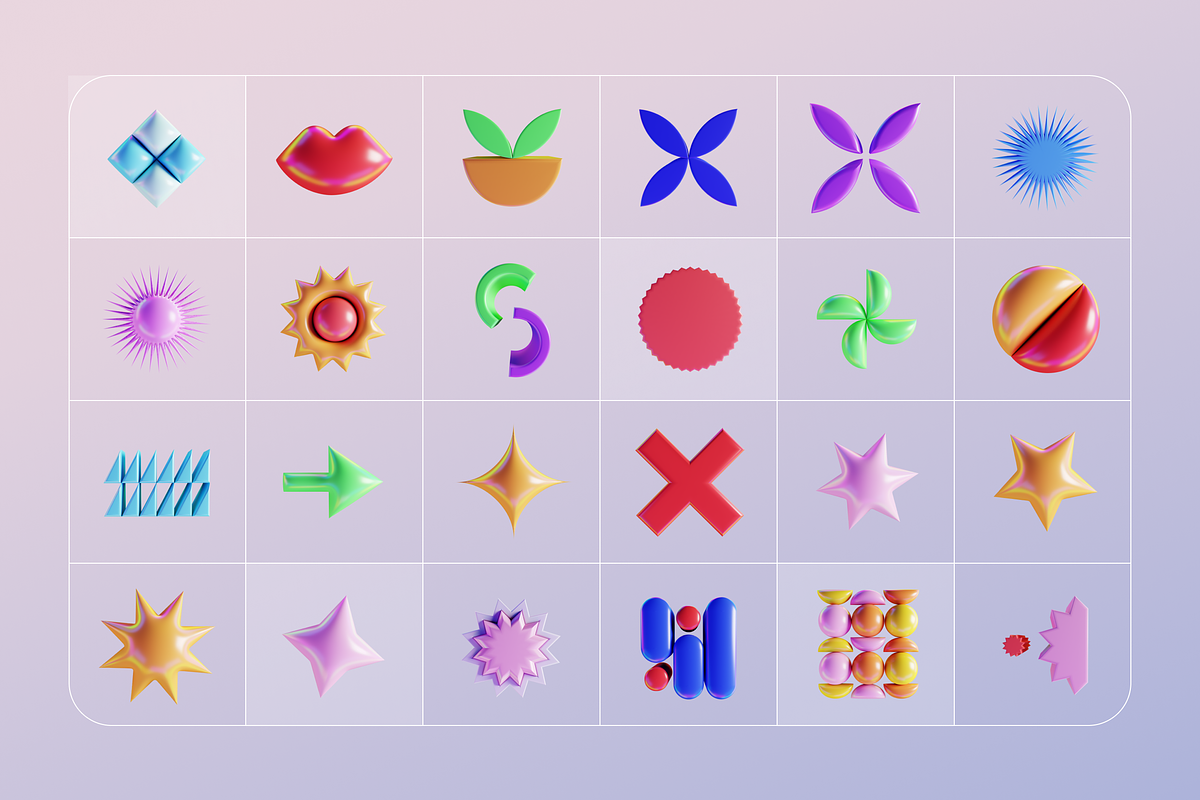 GEO/3D 220+ Colorful illustrations, an Object Graphic by assetpro.design (Photo 10 of 17)