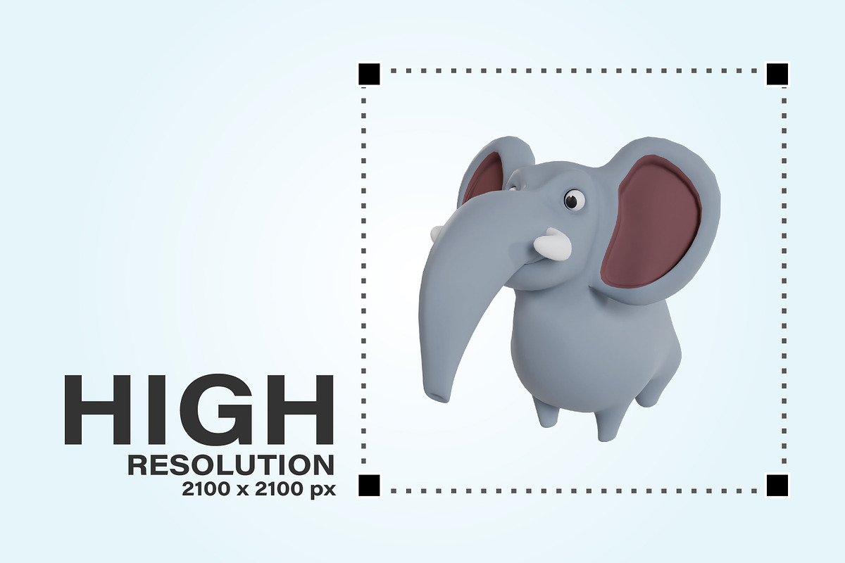 15 cute chibi animal 3d icons, an Animal 3D Model by Guavanaboy (Photo 4 of 6)