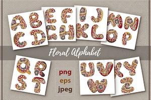 Flower Alphabet