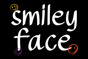 Smiley Face Font