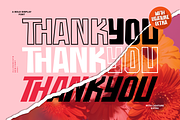 Throostle a Bold Display Font Family, a Sans Serif Font by Allouse Studio (Thumbnail 10 of 10)