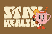 Fat Kat a Bold Retro Wavy font, a Font by HansCo Studio (Thumbnail 7 of 10)