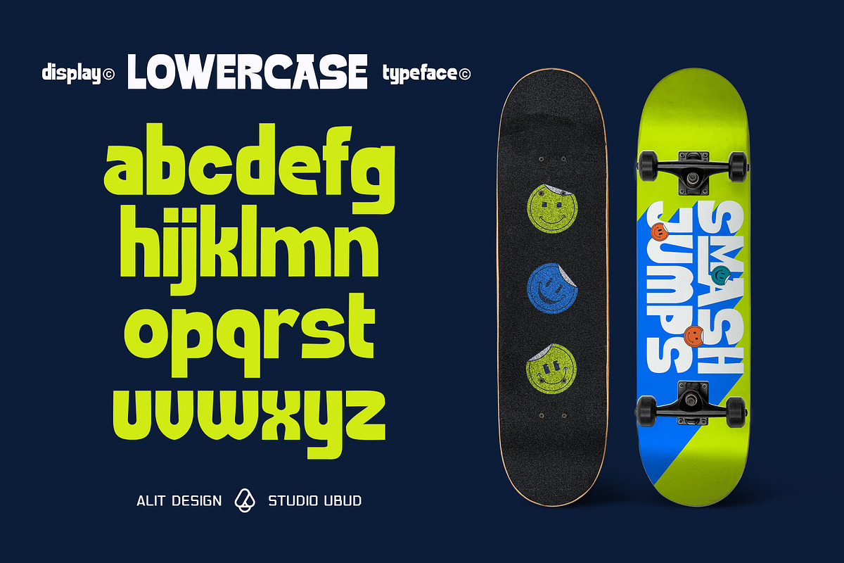 Shake Mouth Typeface, a Sans Serif Font by alit design (Photo 14 of 15)