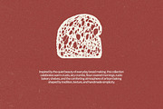 Bread Imprints: 44 Bakery Art, a Food Illustration by Veyla (Thumbnail 2 of 14)