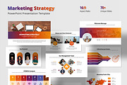 Marketing Strategy PowerPoint, a Presentation Template by White Graphic (Thumbnail 1 of 9)