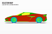 2026 Hyper Sport Convertible Set, an Advertising Mockup by Halal Graphic Studio (Thumbnail 6 of 12)