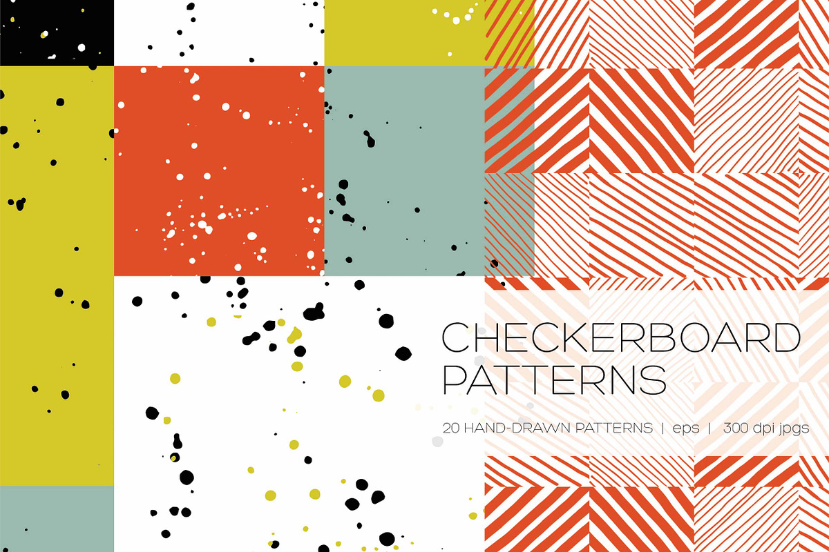 65% OFF-Large Pattern + Font Bundle, a Pattern Graphic by The Collective Studio (Photo 11 of 21)