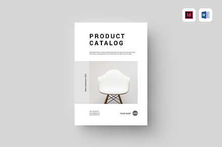 Product Catalog | MS Word & Indesign, a Brochure Template by Leaflove