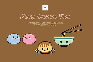 Punny Valentine Food