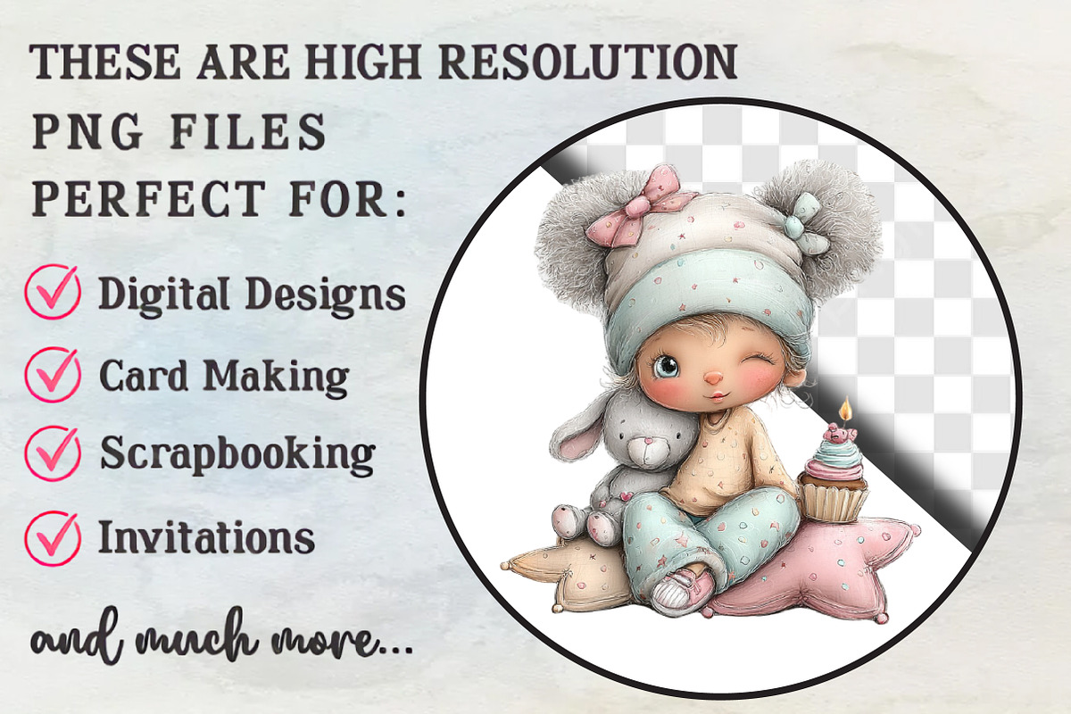 Birthday Fairy Clipart, an Illustration by RobertsArt (Photo 3 of 7)