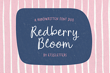 Redberry Bloom - Handwritten Duo