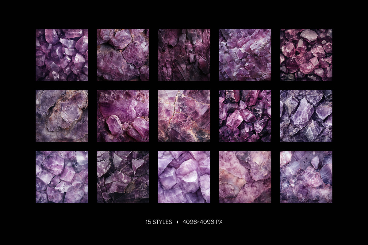 Lepidolite gemstone wallpaper pack, a Wallpaper Graphic by existacial (Photo 2 of 4)