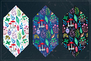 Fairy forest. Patterns and elements, a Decorative Illustration by Robusta (Thumbnail 6 of 17)
