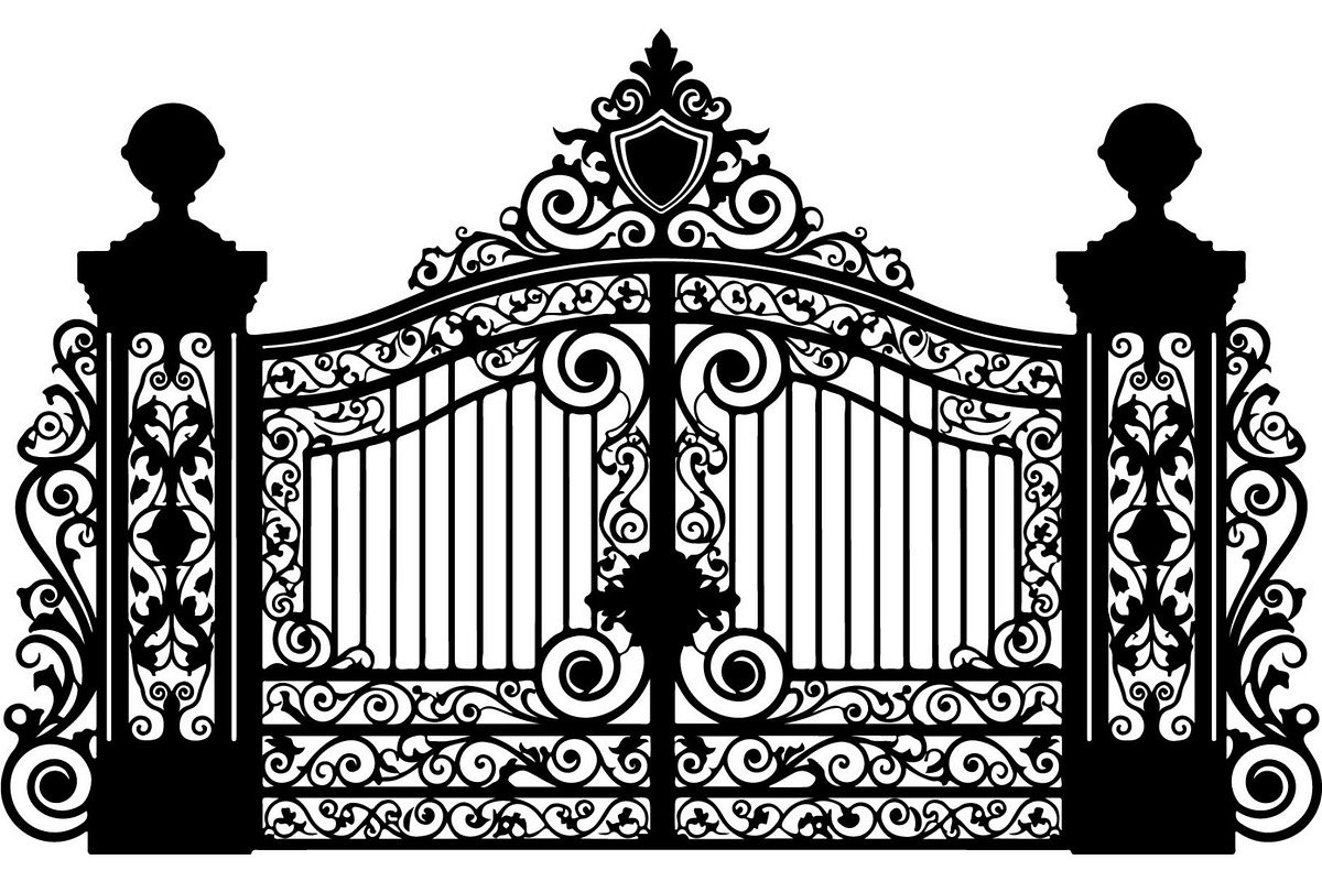 Elegant Ornamental Wrought Iron, a Graphic by Designer_Momina (Photo 8 of 20)