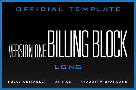 The Billing Block Template v1