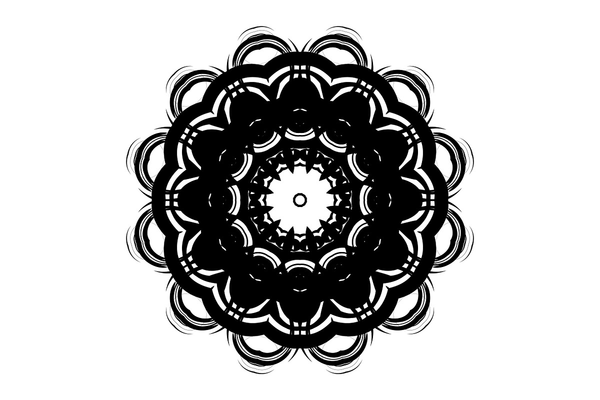 Elegant Mandala Line Art Collection, a Decorative Illustration by NJ Himel (Photo 88 of 101)