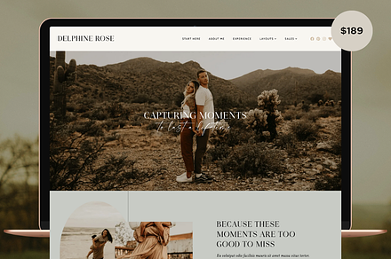 Delphine - With Elementor Pro, a WordPress Template by Pix & Hue
