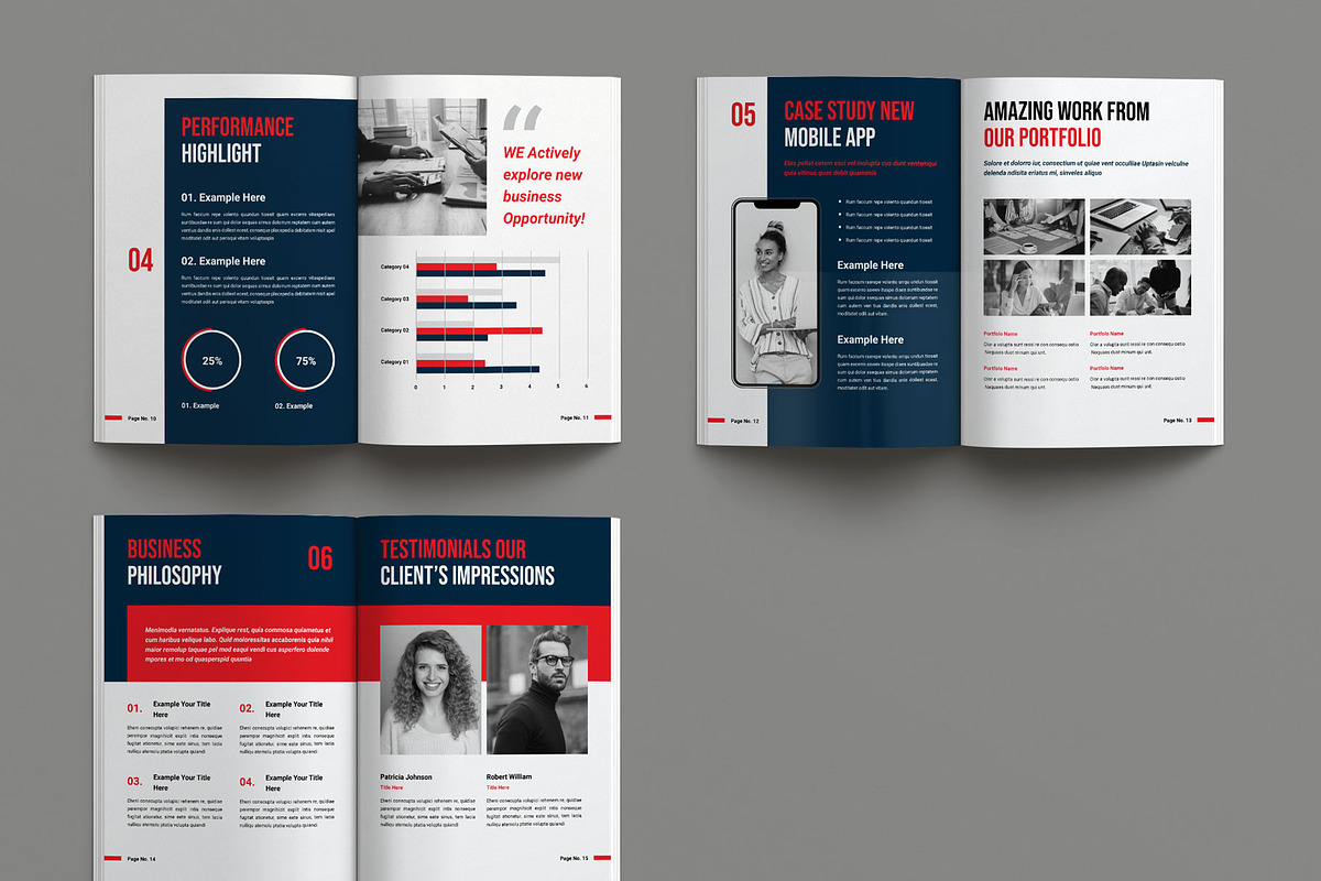Business Brochure Template, a Brochure Template by Seeing-art (Photo 11 of 11)