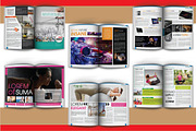 Indesign Magazine Template 50 Pages, a Magazine Template by Orlin (Thumbnail 3 of 5)