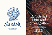 Saltza – A Decorative Handcrafted, a Handwritten Font by Four Lines Std. (Thumbnail 4 of 11)