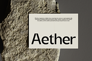 Gilgan - Modern Sans, a Sans Serif Font by Viswell (Thumbnail 5 of 9)