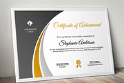 Modern Certificate Template (pptx), a Stationery Template by Inkpower (Thumbnail 3 of 6)