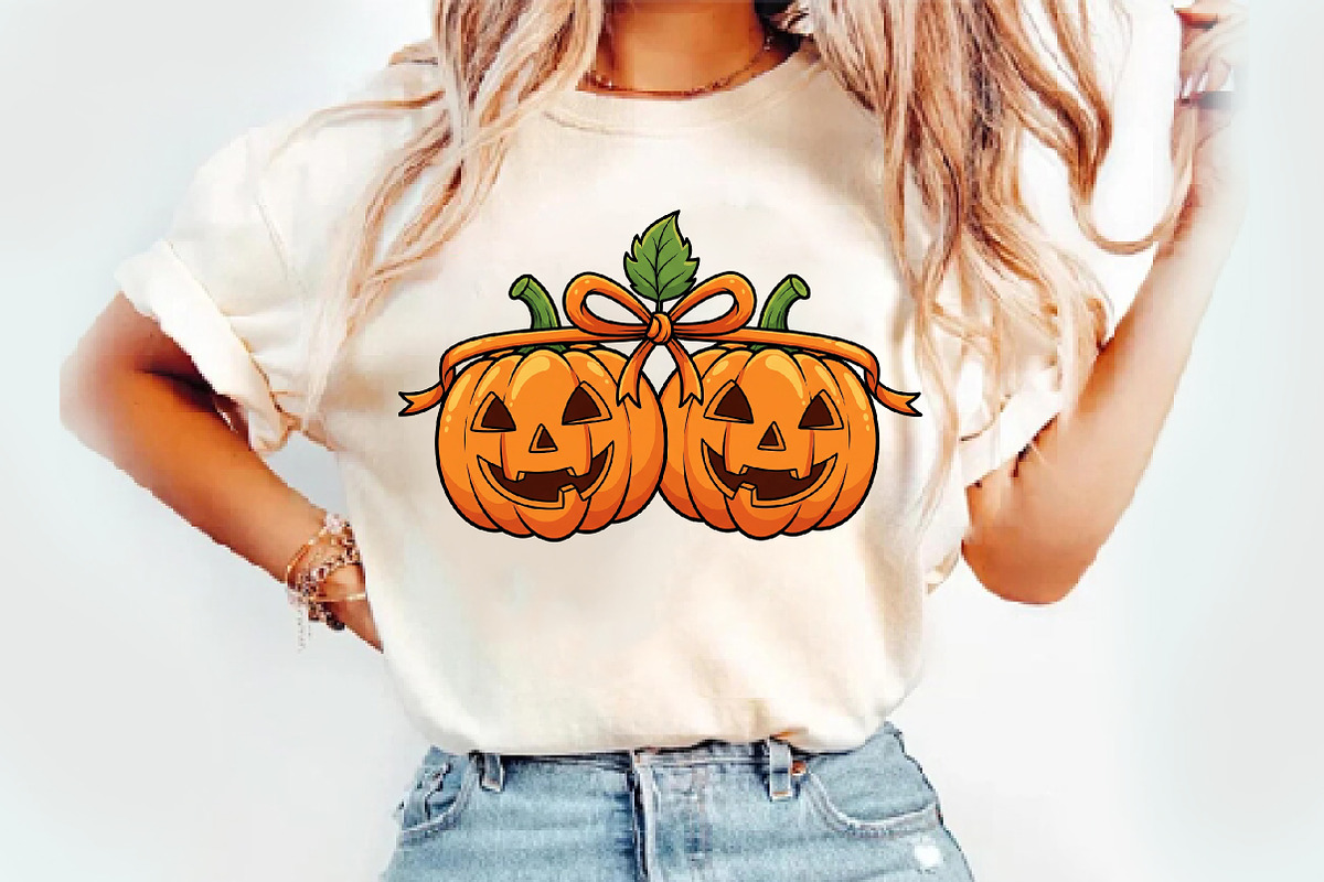 Halloween Pumpkin png, an Illustration by Watercolor design (Photo 2 of 3)
