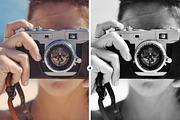 4 Edgy Black & White Lr & Ps Presets, an Action Add-On by M E G A S E T S (Thumbnail 2 of 5)