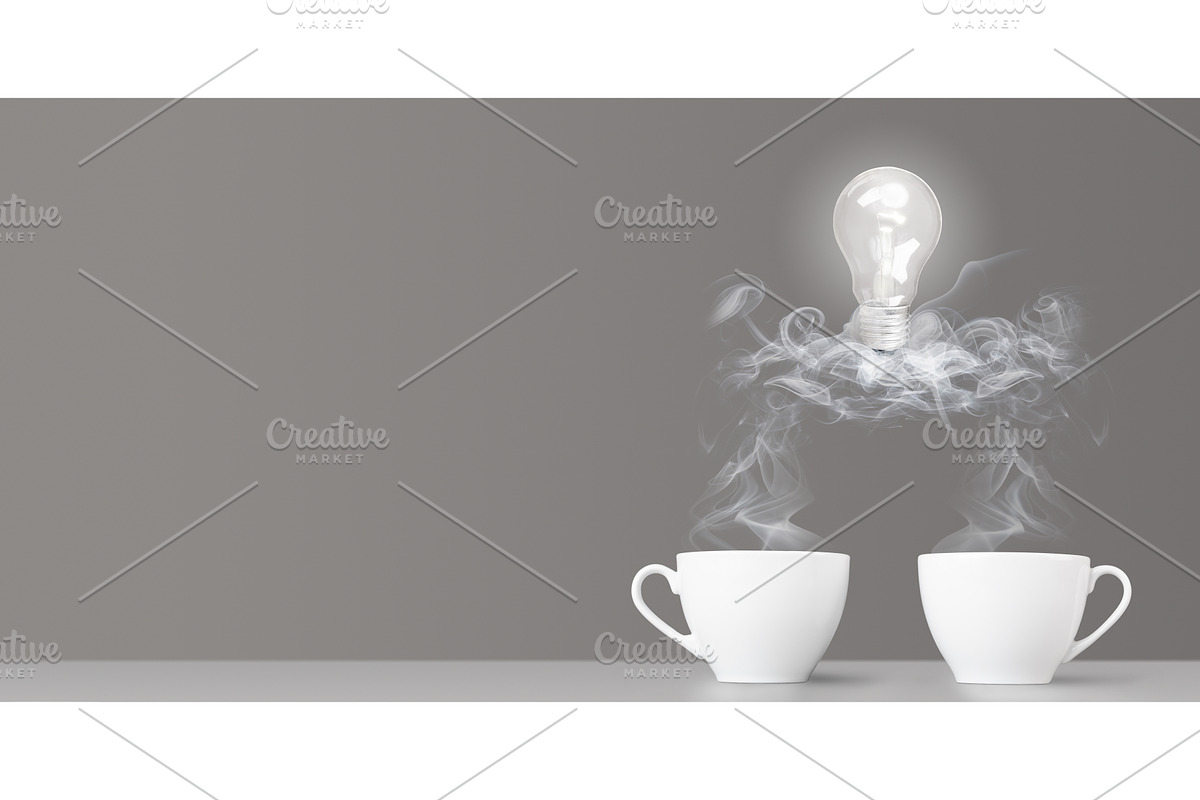 Idea birth from communication, a Background Graphic by sergeypeterman