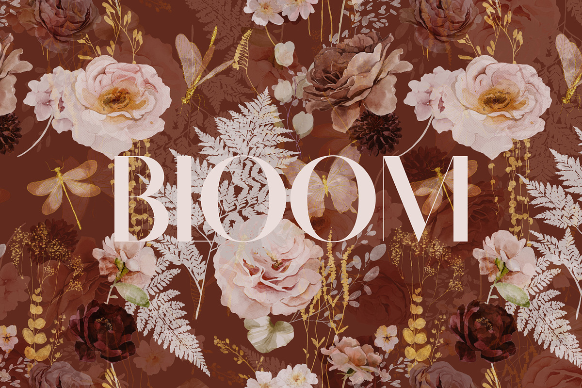Golden -Blush & Dusty Rose, an Illustration by Isabelle Salem (Photo 12 of 13)