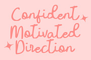 CS Amilia Drawn, a Script Font by Craft Supply Co. (Thumbnail 5 of 8)