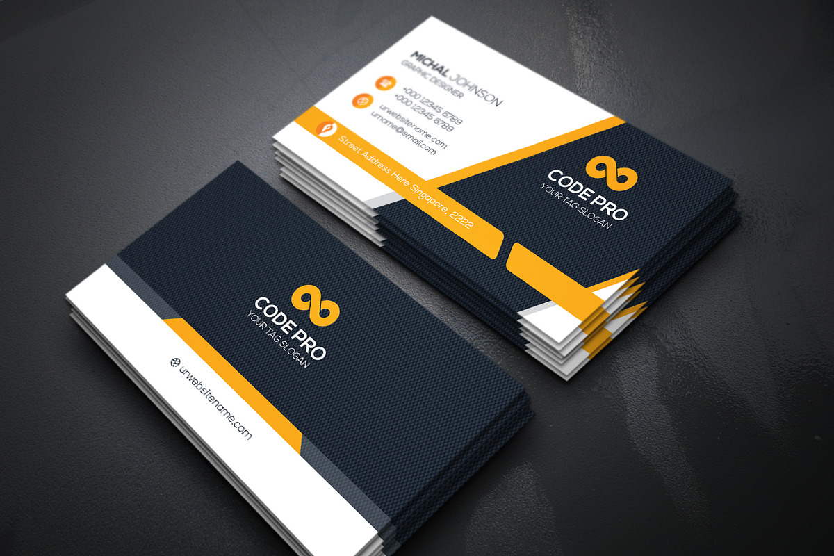 Business Card 2 in 1, a Business Card Template by Genereux Art (Photo 7 of 8)