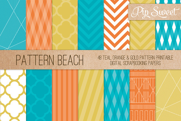 Beach Colour 48 Pattern Set preview 4