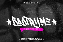 Badtryme - Graffiti Font
