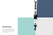 Polyester Lanyards Mockup Set, an Advertising Mockup by creatsy5 (Thumbnail 12 of 13)
