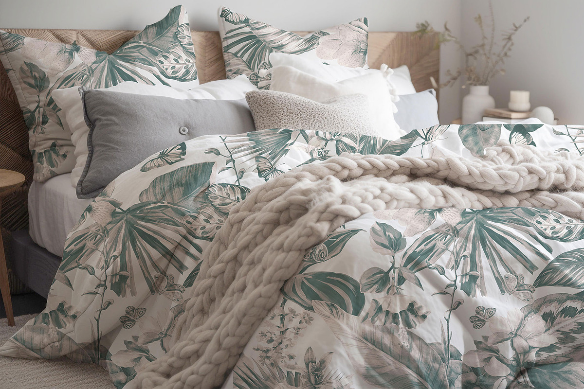 Mariposa. Tropical pattern, a Pattern Graphic by emeraldthue (Photo 4 of 6)