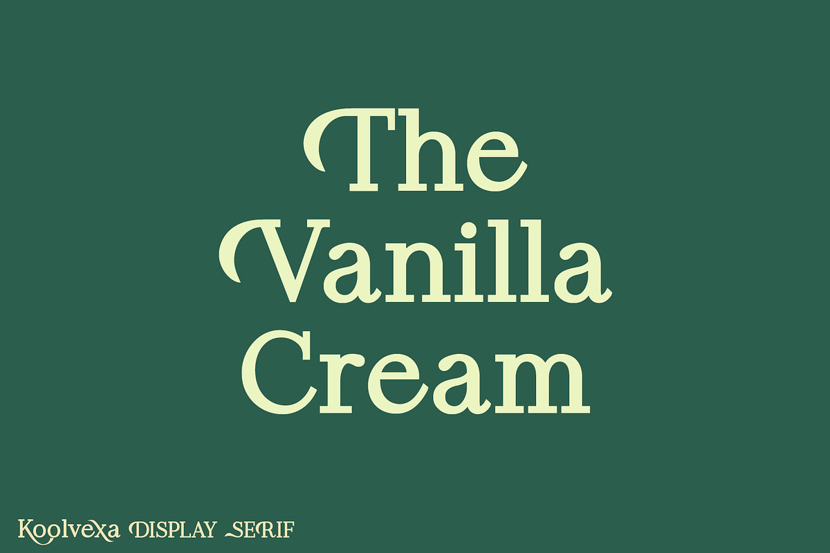Koolvexa | A Modern Slab Serif, a Slab Serif Font by Qaratype (Photo 3 of 16)