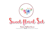 Sweet Floral Element DIY Pack   02, a Decorative Illustration by Ora (Thumbnail 4 of 6)