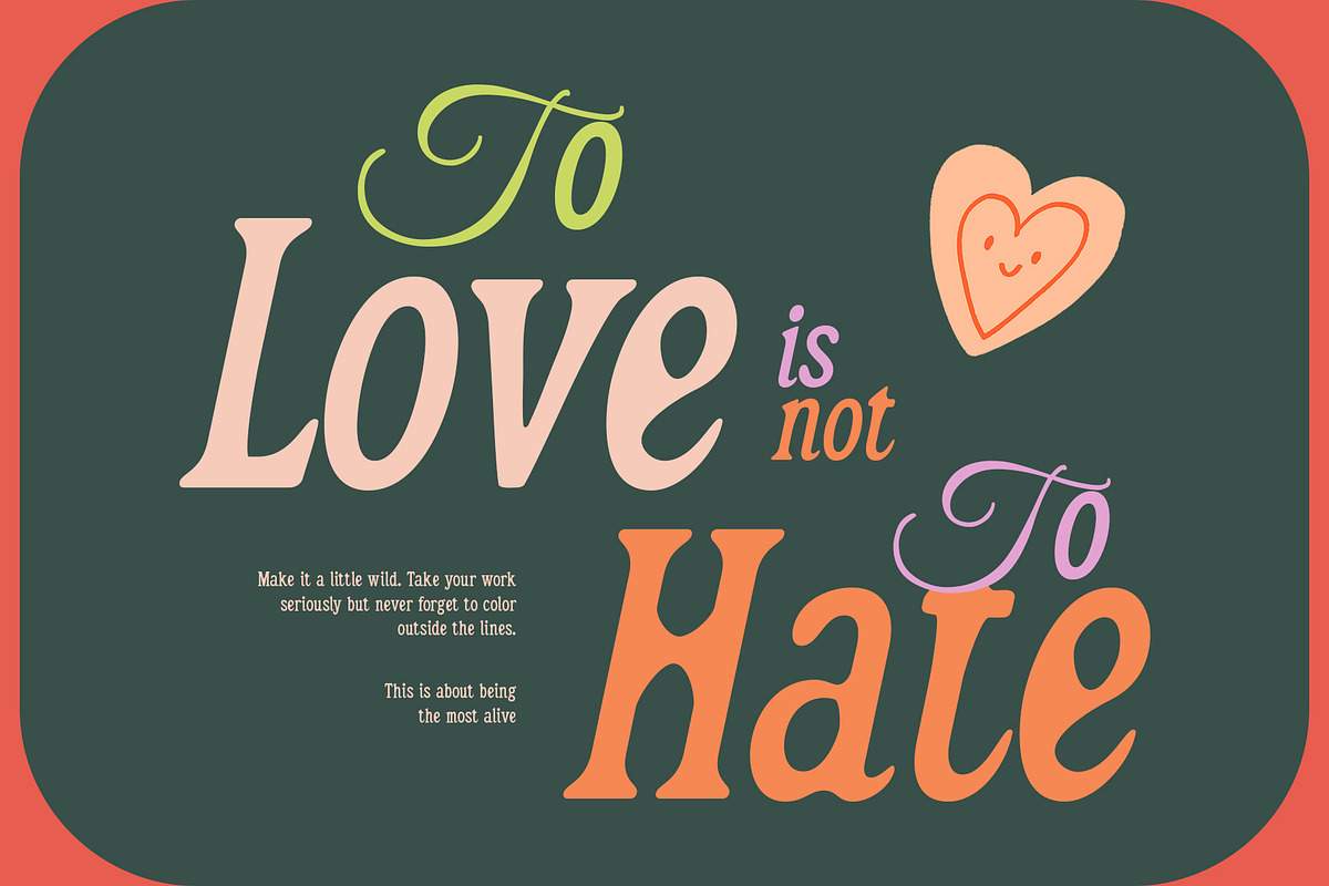 CS Lusty Drawn, a Serif Font by Craft Supply Co. (Photo 5 of 8)