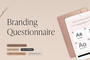 Branding Questionnaire For Canva