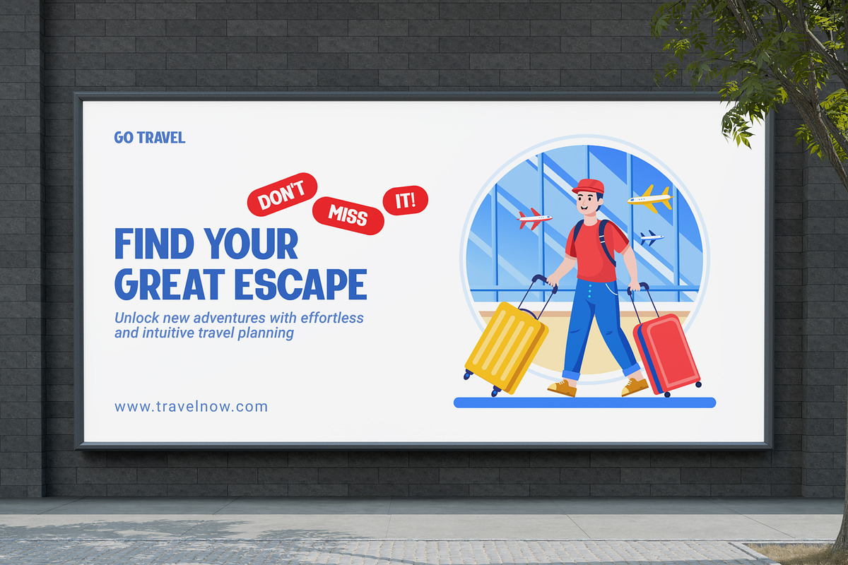 150 Travel Illustrations, a Transportation Illustration by Brickclay (Photo 5 of 16)
