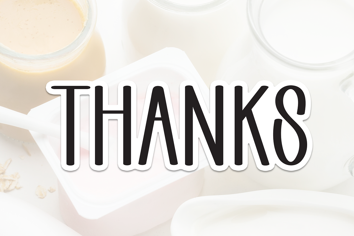 Morning Yogurth | Script Font, a Script Font by Scratchones (Photo 8 of 8)