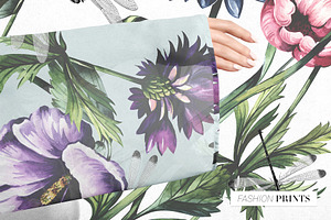 Flores De Lirios Print Patterns!